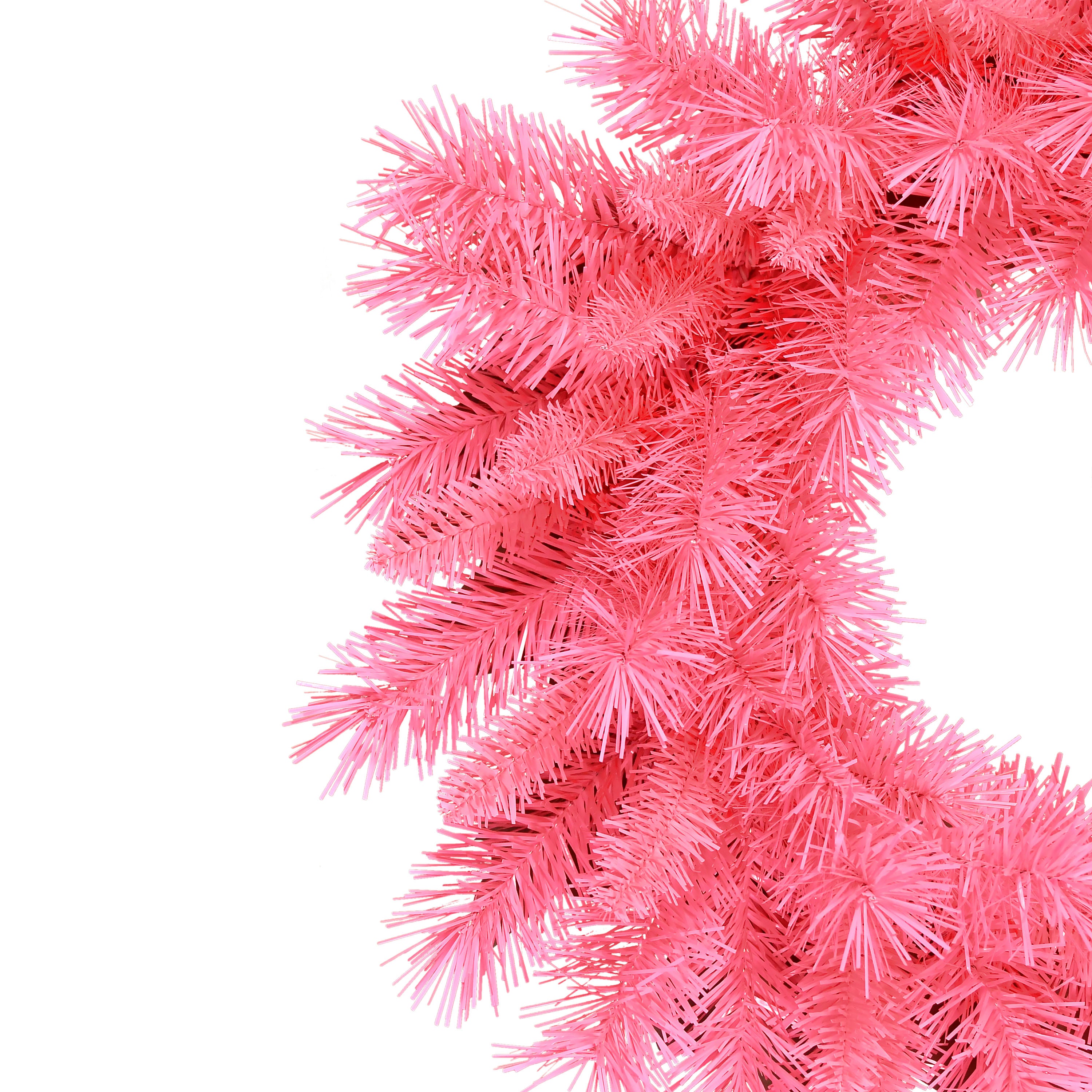9' x 10" Pink Round Valley Pine Garland